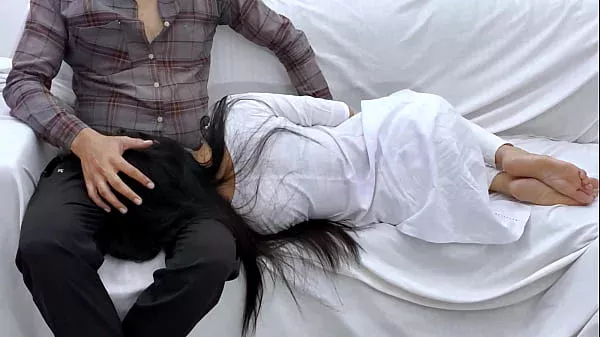 Seeing my mother-in-law’s thin waist and thick ass, my penis became erect.