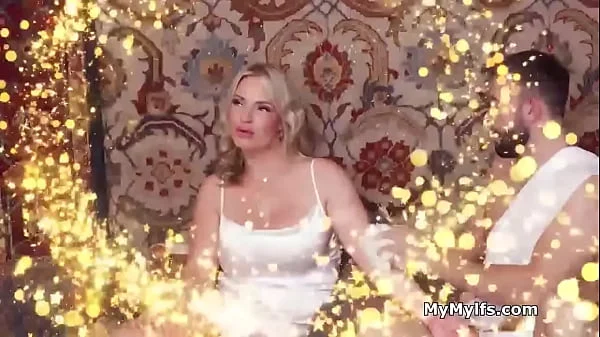 Aphrodites lover fucks two at once freeuse style