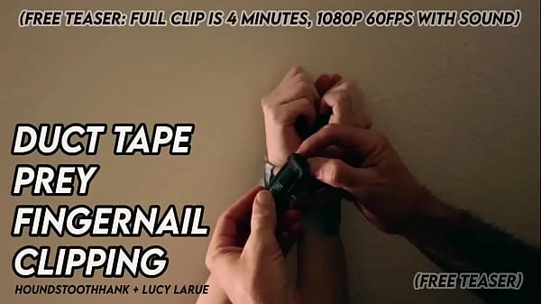 Duct Tape Prey Fingernail Clipping