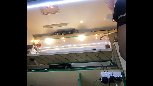 I love the way those pearls hide inside this sexy bitch pussy