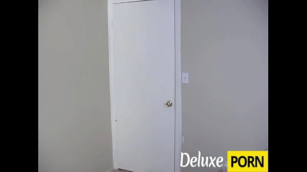 MILF Squeezes Big Natural Tits While Masturbating