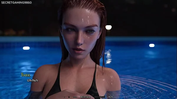 Stepsis Seducing Him With Her Sexy Bikini – Summer Heat 05 By Naughty Fox Games