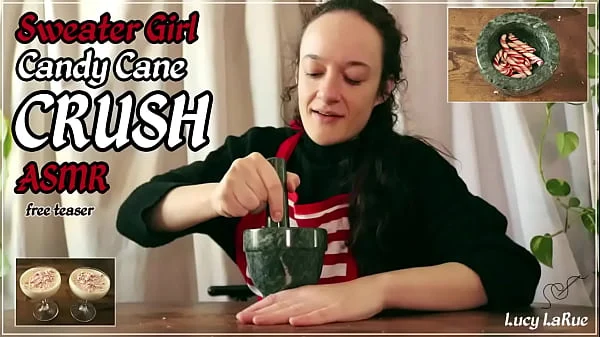Sweater Girl Candy Cane Crush ASMR