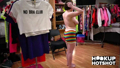 BTS-Slutty Babe Anna Blaze Asks Bryan Gozzling For Rough Sex!