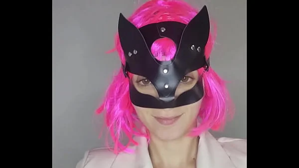 Explore my pleasure with my kitty mask and big tits
