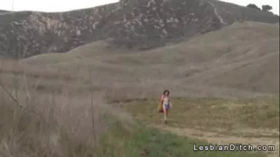 Natural tits lesbians licking pussies to each other