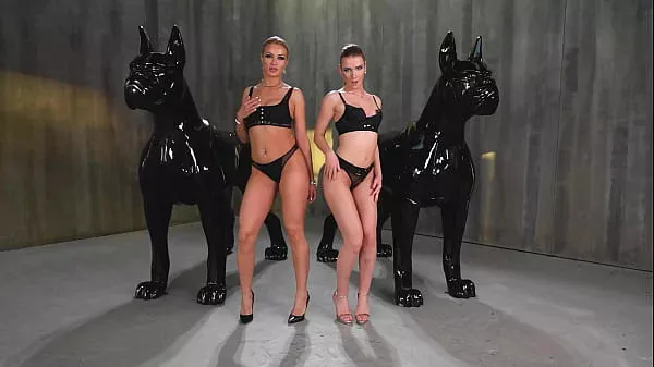 Two gorgeous have group sex therapy