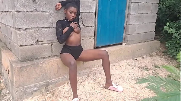 What hell is she doing in the bush?? ,,mustarbate in bush