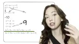 A lecture on mathematics from a cute girl