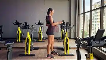 After the gym, she couldn’t resist and nursed me until milk came out