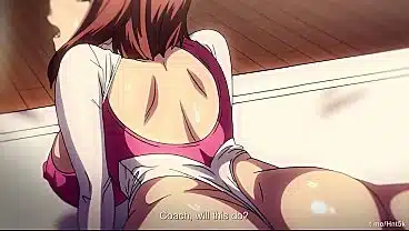 Anime Hentai, Sexy girl with her teacher