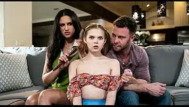 Babysitter Coco Lovelock Agrees To Threesome With Kinky Couple