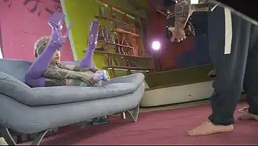 Behind the Scenes with Heavily Tattooed Skinny Girl Anuskatzz