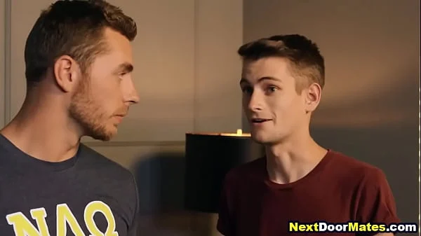 boy spanked & fucked by fraternity step brother