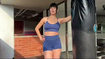 Fucking the Gym Girl’s Ass Hard