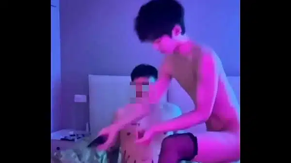 Gay Asian Muscle BigDick Blowjob And Fucking Boyfriend Cumshot