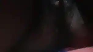 Girl fingering fun on the pillow with call fun.