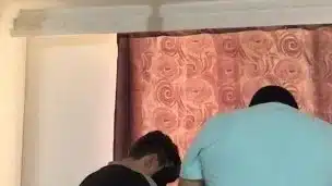 I make a video with my friend and I fill her pussy