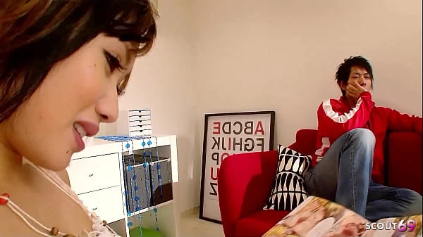 Japanese Step-Mom seduce his classmate to Cheating Creampie Fuck at Full uncensored JAV Porn in Japan