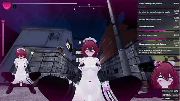 Manaka SFM Maid Gets “Lost” Trying To Get Home (Modded Gameplay)