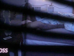 My neighbor watched me through the window