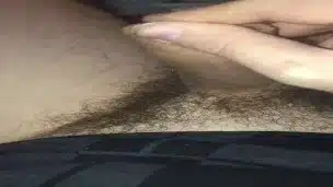 my step sister surprises me to cum in her are jogging-legins