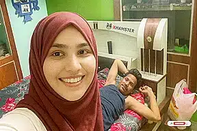 Pakisthani Kashmiri Girl With Boyfriend Bedroom Video By -snapchat143