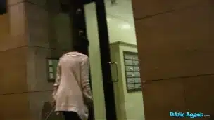 Public Agent – real Japanese student tourist lost in the city shares a hotel room with me