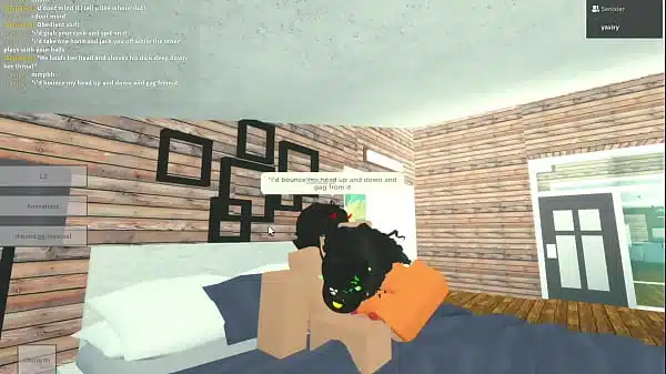 Roblox Whore Gives Sloppy Head Part 1