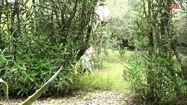 Rough sex when awakening in the woods