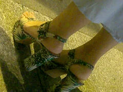 Sexy Arabian Feet In High Heels