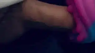 Slow jus the tip alien pussy penetration