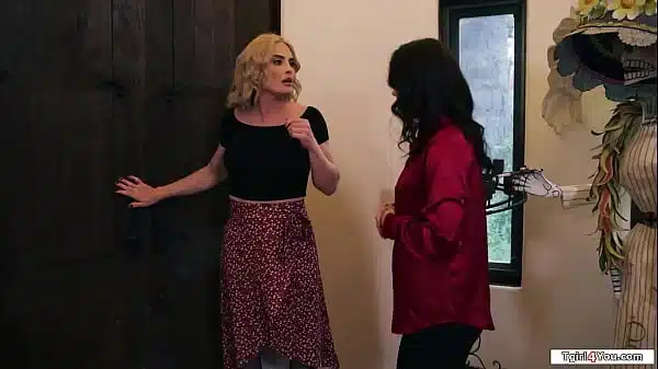 That intimate dance got me a tgirl boner