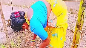 Villege Outdoor. Beautiful Big Boobs Village Maid Fucking With Land Owner. Telugu Dirty Talks