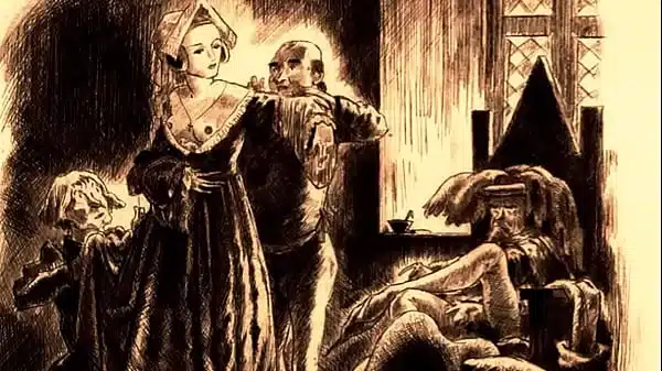 vintage erotic drawings