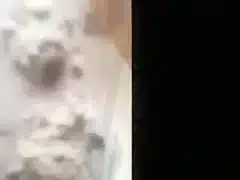 Woman filmed in secret while bathing in a outdoor scene