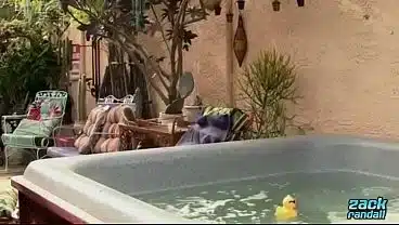 ZackRandall: Ethan Hawkes Empty His Swinging Balls With His Mighty Hands