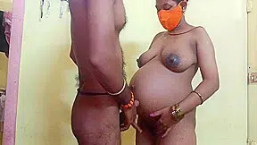 9 Months Pregnant Pov Cowgirl And Reverse Cowgirl Fuck With Valentine S Day