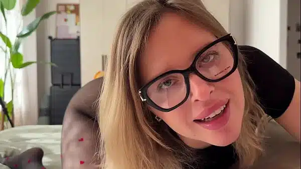 ANAL: Glasses, Tights, Globe — the Geography Teacher Shows the Secret Entrance