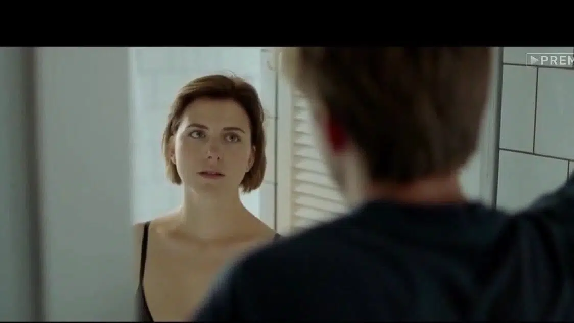 Business woman fucked after a diner