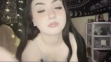 Do you like when i shake and spread my goth petite fat ass and pussy for you?