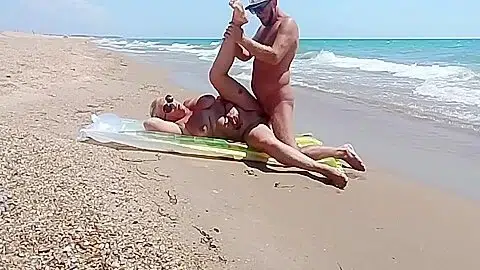 Fuck My Stepmom On The Beach