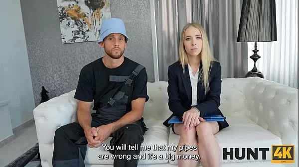 HUNT4K. Sexy Opposites. Hot sex with Nata Ocean