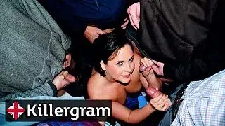 KILLERGRAM – Busty MILF Sarah Jane Sucks Hard Cocks Outdoors And Gets Her Tits Soaked In Cum