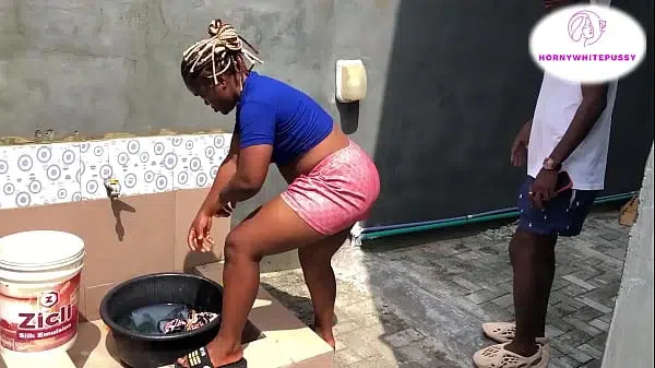 MUST WATCH. AFRICAN MAID RUNNING AFTER BIG COCK-FULL UNCENSORED VERSION AVAILABLE ON XVIDEOS RED!