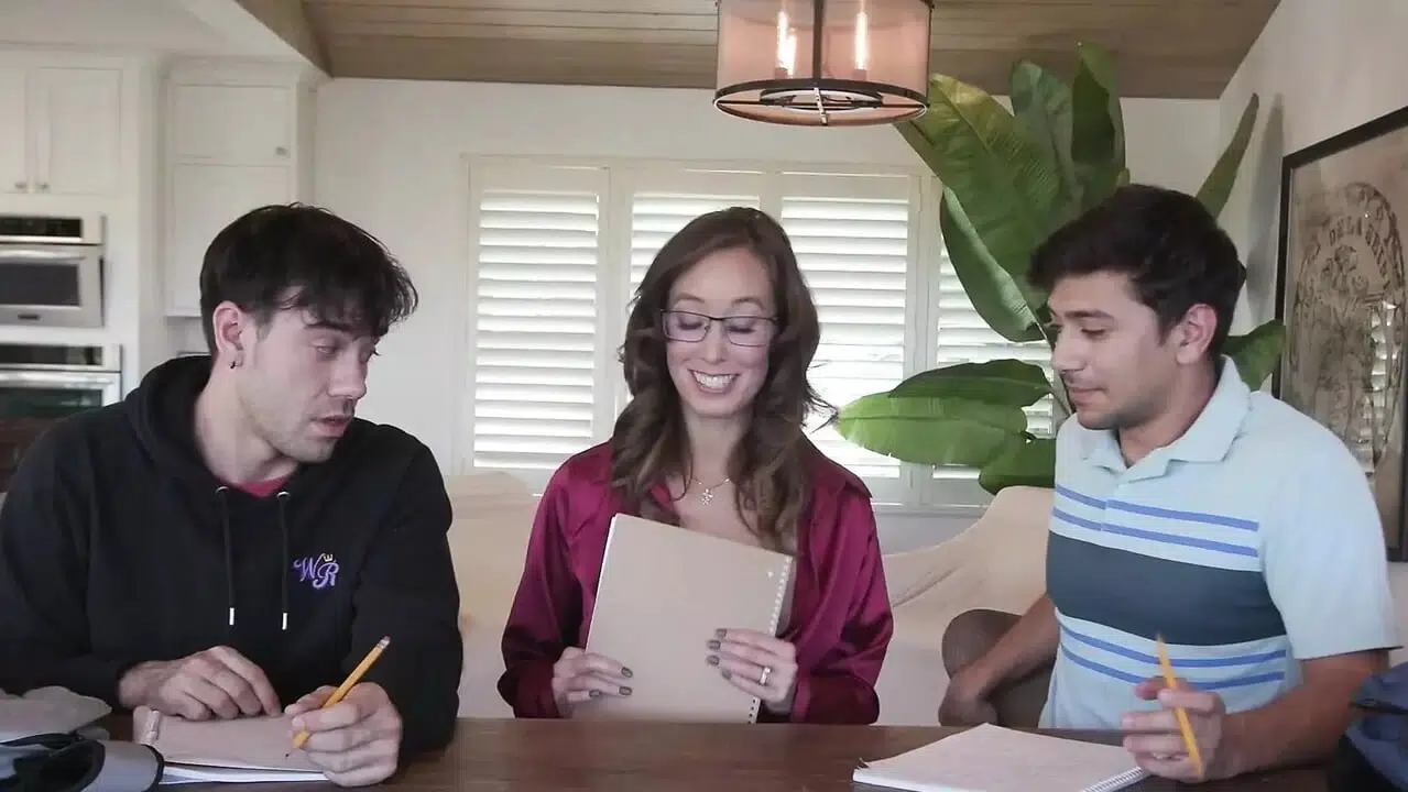 MYLF Teacher Lets Her Tit Slip Just A Little, So Her Students Can Admire Her Nipple While They Study