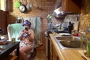 October Lady. Old ladyboy Sveta-Ave.