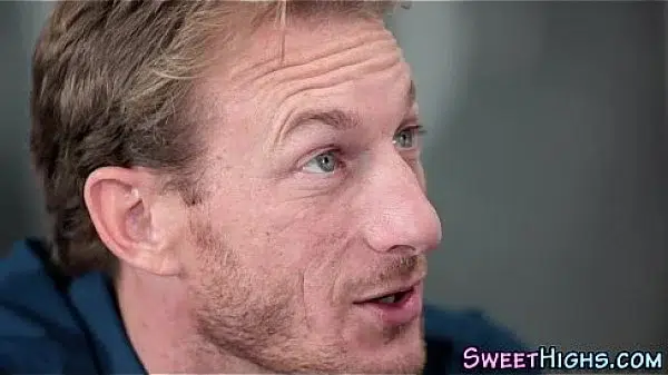 Pig tails teens face and cunt fucked before she guzzles cum