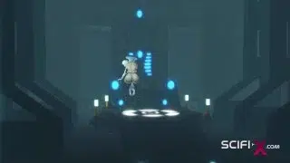 Sci-fi transerotica Hot futa shemale with huge dick fucks a sexy blonde