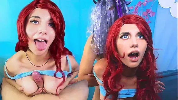 Se filtra escena de película Kraken vs Sirena Dreamworks – Chelsea sirenita cosplay hentai (ARIEL)